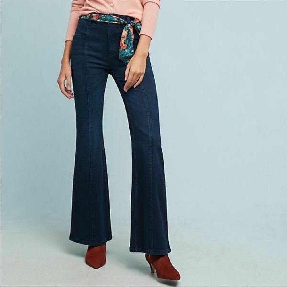 Pilcro Ultra High-Rise Bootcut Jeans
